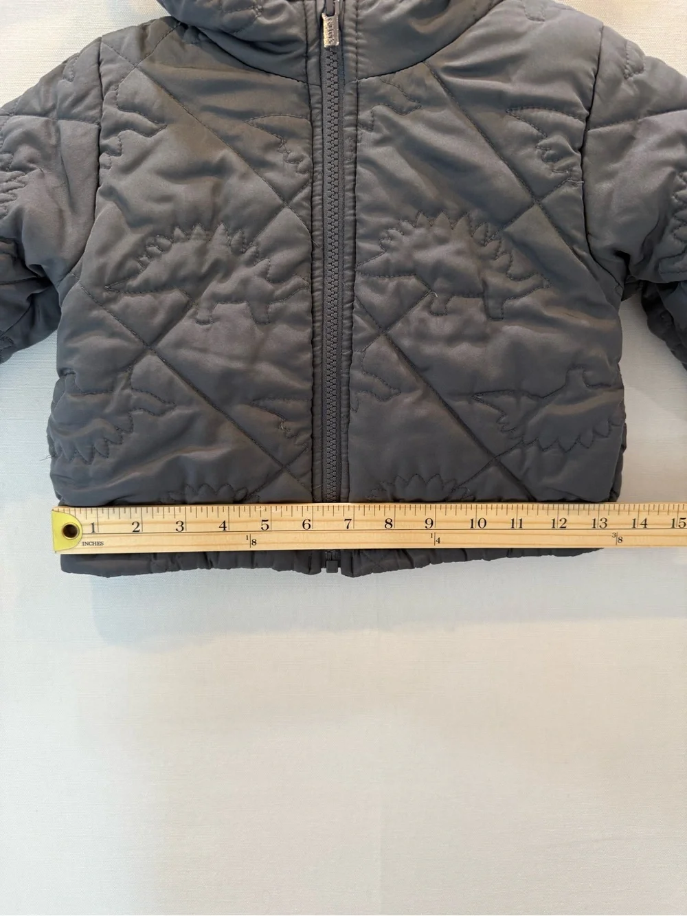 Carter's Grey Cozy Lined Toddler Jacket